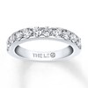 Thumbnail Image 1 of Previously Owned THE LEO Diamond Band 1 ct tw Round-cut 14K White Gold - Size 8.75