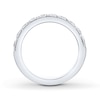 Thumbnail Image 2 of Previously Owned THE LEO Diamond Band 1 ct tw Round-cut 14K White Gold - Size 8.75