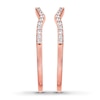 Thumbnail Image 3 of Previously Owned Diamond Wedding Bands 1/4 ct tw Round-cut 14K Rose Gold - Size 3.25