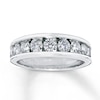 Thumbnail Image 0 of Previously Owned Diamond Wedding Band 1-1/5 ct tw Round-cut 14K White Gold - Size 9.5