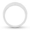 Thumbnail Image 2 of Previously Owned Diamond Anniversary Band 3/8 ct tw Round-cut 14K White Gold - Size 9.25