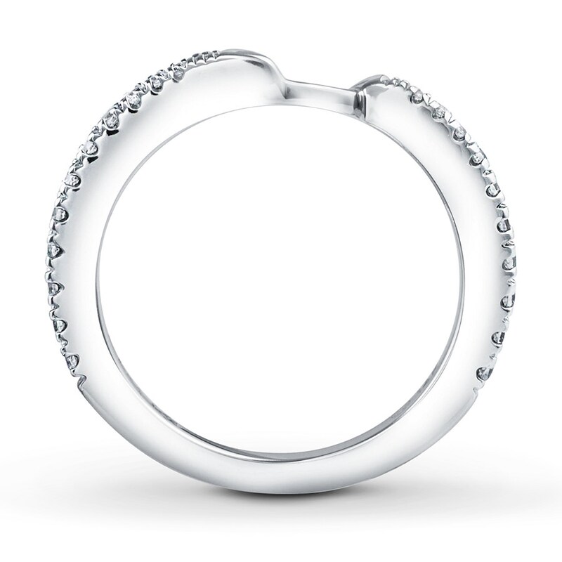 Main Image 3 of Previously Owned Ever Us Band 1/3 ct tw Round-cut Diamonds 14K White Gold Size 5