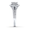 Thumbnail Image 3 of Previously Owned Radiant Reflections Engagement Ring 1 ct tw Diamonds 14K Gold - Size 9.5