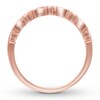 Thumbnail Image 2 of Previously Owned Diamond Anniversary Band 1/15 ct tw Round-cut 14K Rose Gold - Size 7