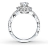 Thumbnail Image 1 of Previously Owned Neil Lane Engagement Ring 1-5/8 ct tw Round-cut Diamonds 14K White Gold - Size 9.5