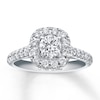 Thumbnail Image 0 of Previously Owned Neil Lane Bridal Ring 1-1/8 ct tw Round-cut Diamonds 14K White Gold - Size 4.25