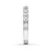 Thumbnail Image 2 of Previously Owned THE LEO Diamond Band 1-1/2 ct tw Round-cut 14K White Gold - Size 6