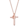Previously Owned Emmy London Diamond Necklace 1/5 cttw 10K Rose Gold 20"
