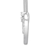 Previously Owned Emmy London Diamond Heart Necklace 1/5 ct tw Sterling Silver 20"