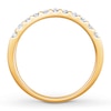Thumbnail Image 2 of Previously Owned Colorless Diamond Anniversary Ring 3/8 ct tw Round-cut 14K Yellow Gold - Size 11