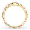 Thumbnail Image 2 of Previously Owned Diamond Anniversary Band 1/4 ct tw Round-cut 10K Yellow Gold - Size 3.75