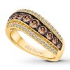 Thumbnail Image 1 of Previously Owned Le Vian Chocolate Diamonds 1-1/6 ct tw Round-cut Ring 14K Honey Gold - Size 9.25