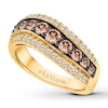 Previously Owned Le Vian Chocolate Diamonds 1-1/6 ct tw Round-cut Ring 14K Honey Gold