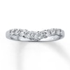 Thumbnail Image 0 of Previously Owned Diamond Enhancer Ring 3/8 ct tw Round-cut 14K White Gold - Size 9.5