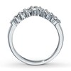 Thumbnail Image 1 of Previously Owned Diamond Enhancer Ring 3/8 ct tw Round-cut 14K White Gold - Size 9.5