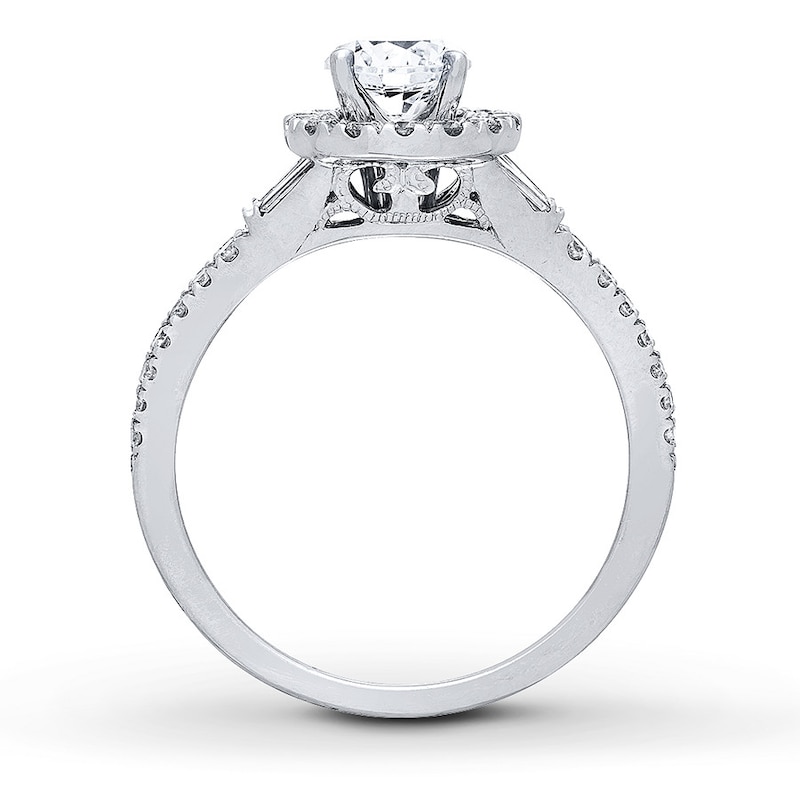 Main Image 2 of Previously Owned Neil Lane Engagement Ring 1-1/8 ct tw Diamonds 14K White Gold