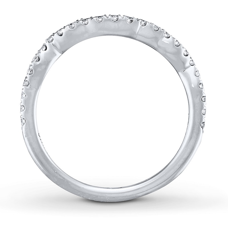 Main Image 2 of Previously Owned Neil Lane Wedding Band 1/4 ct tw Round-cut Diamonds 14K White Gold