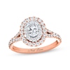Thumbnail Image 1 of Previously Owned Neil Lane Engagement Ring 1 ct tw Oval & Round-cut Diamonds 14K Two-Tone Gold