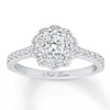Thumbnail Image 1 of Previously Owned Neil Lane Engagement Ring 1 ct tw Round-cut Diamonds 14K White Gold