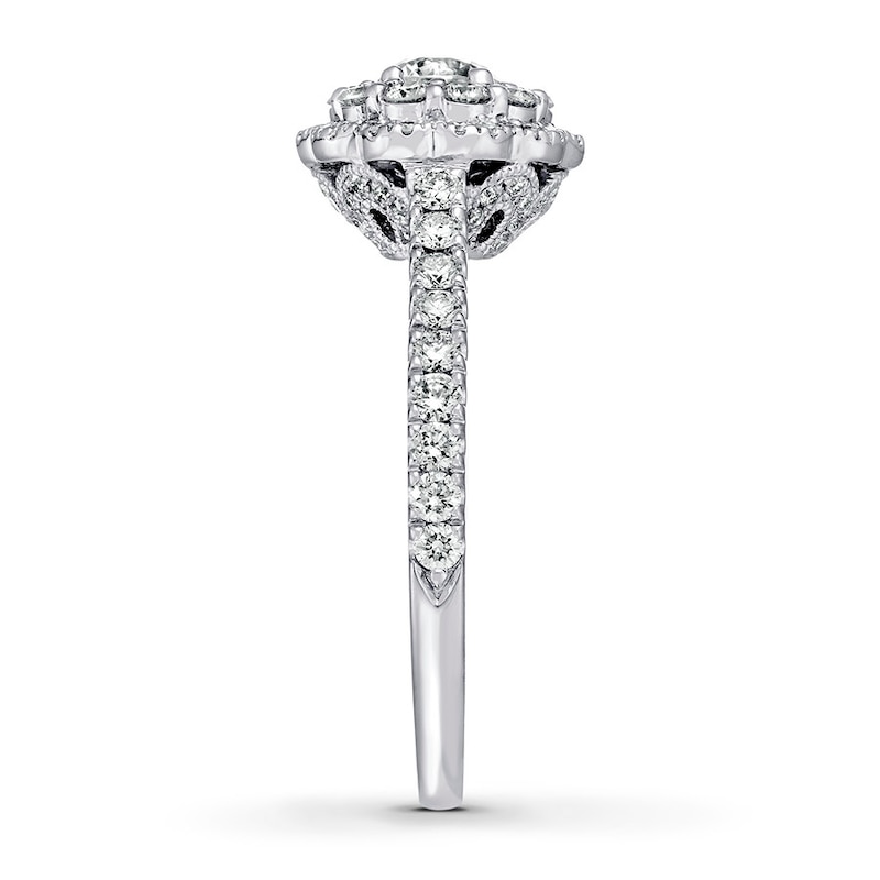 Main Image 3 of Previously Owned Neil Lane Engagement Ring 1 ct tw Round-cut Diamonds 14K White Gold