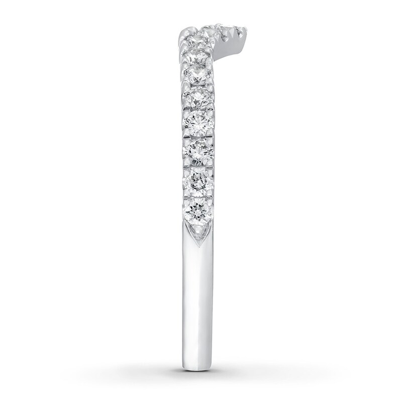 Previously Owned Neil Lane Wedding Band 3/8 ct tw Round-cut Diamonds 14K White Gold