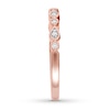 Thumbnail Image 2 of Previously Owned Diamond Anniversary Band 1/15 ct tw Round-cut 14K Rose Gold