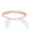 Thumbnail Image 1 of Previously Owned Diamond Anniversary Band 1/10 ct tw Round-cut 10K Rose Gold