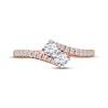 Thumbnail Image 3 of Previously Owned Ever Us Two-Stone Anniversary Ring 1/2 ct tw Diamonds 14K Rose Gold