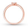 Thumbnail Image 2 of Previously Owned Ever Us Diamond Ring 1/4 ct tw Baguette & Round 10K Rose Gold