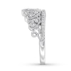 Thumbnail Image 3 of Previously Owned Emmy London Tiara Ring 1/3 ct tw Diamonds Sterling Silver