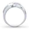 Thumbnail Image 2 of Previously Owned Diamond Ring 1/10 ct tw Round-cut Sterling Silver - Size 5