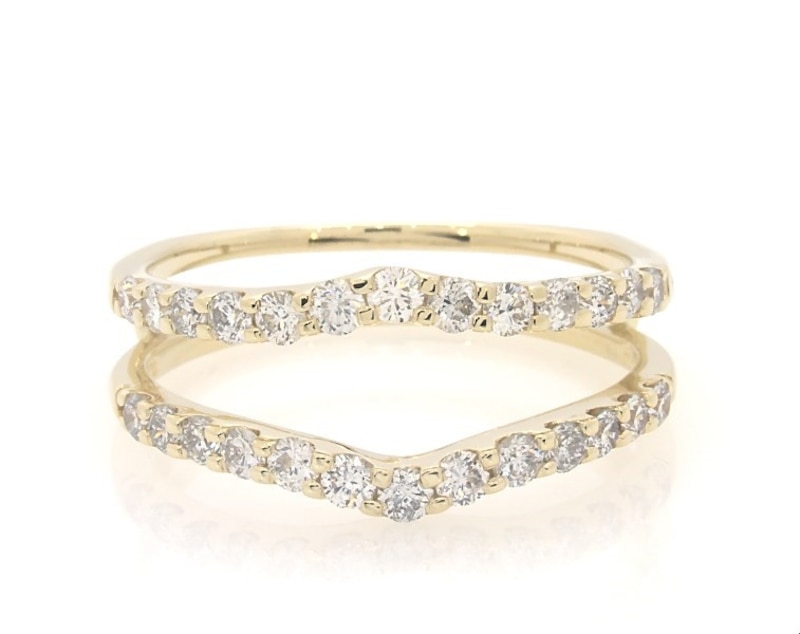 Main Image 1 of Previously Owned Diamond Enhancer Ring 1 ct tw 14K Yellow Gold Size 9.5