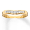 Previously Owned Diamond Enhancer 3/8 ct tw Princess-cut 14K Yellow Gold