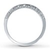 Thumbnail Image 2 of Previously Owned Wedding Band 1/4 ct tw Round-cut Diamonds 14K White Gold - Size 4.5
