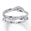 Thumbnail Image 1 of Previously Owned Enhancer 1/5 ct tw Round-cut Diamonds 14K White Gold - Size 8.5