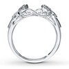 Thumbnail Image 2 of Previously Owned Diamond Enhancer Ring 1/6 ct tw Round-cut 14K White Gold Size 9.5