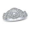 Previously Owned Previously Owned Neil Lane Ring 1 ct tw Round-cut Diamonds 14K White Gold