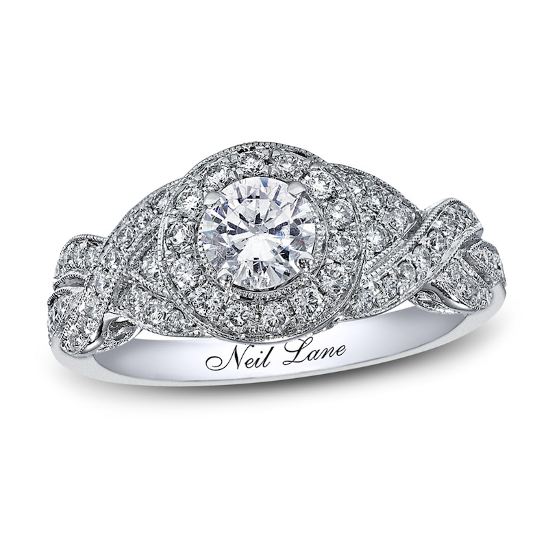 Previously Owned Previously Owned Neil Lane Ring 1 ct tw Round-cut Diamonds 14K White Gold