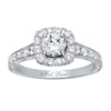 Thumbnail Image 1 of Previously Owned Neil Lane Diamond Engagement Ring 1-1/6 ct tw Round-cut 14K White Gold - Size 4.75