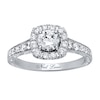 Thumbnail Image 0 of Previously Owned Neil Lane Diamond Engagement Ring 1-1/6 ct tw Round-cut 14K White Gold - Size 4.75