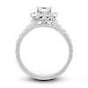 Thumbnail Image 2 of Previously Owned Neil Lane Diamond Engagement Ring 1-3/8 ct tw Cushion & Round-cut 14K White Gold - Size 5.25