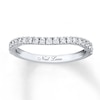 Thumbnail Image 0 of Previously Owned Neil Lane Wedding Band 1/3 ct tw Round-cut Diamonds 14K White Gold - Size 5