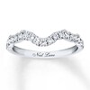 Thumbnail Image 1 of Previously Owned Neil Lane Diamond Wedding Band 1/3 ct tw Round-cut 14K White Gold - Size 10.25