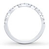 Thumbnail Image 2 of Previously Owned Neil Lane Diamond Wedding Band 1/3 ct tw Round-cut 14K White Gold - Size 10.25