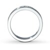 Thumbnail Image 2 of Previously Owned THE LEO Anniversary Band 1 ct tw Princess-cut Diamonds 14K White Gold - Size 9.5