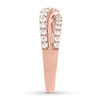 Thumbnail Image 3 of Previously Owned THE LEO Diamond Anniversary Band 5/8 ct tw Round-cut 14K Rose Gold - Size 9.75