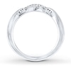 Thumbnail Image 2 of Previously Owned THE LEO Diamond Wedding Band 1/4 ct tw Round-cut 14K White Gold - Size 10