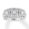Thumbnail Image 1 of Previously Owned Diamond Anniversary Band 1-1/2 ct tw Round-cut 14K White Gold Size 9