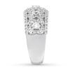 Thumbnail Image 2 of Previously Owned Diamond Anniversary Band 1-1/2 ct tw Round-cut 14K White Gold Size 9