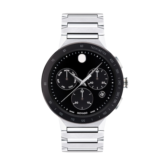 Previously Owned Movado Sapphire Chronograph Watch 0607239